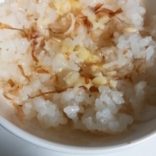 幼児食★たけのこ鰹節ご飯